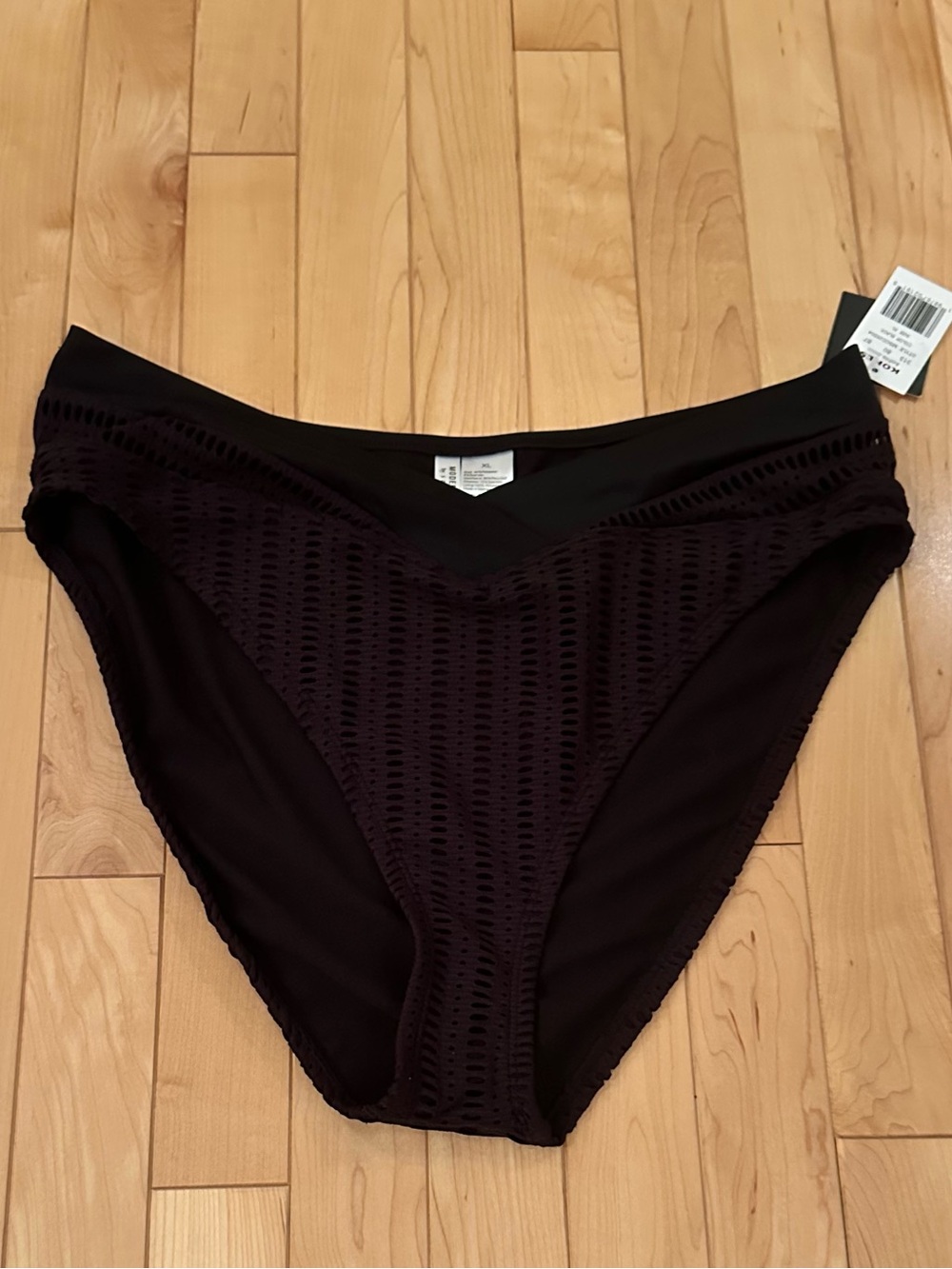 Modern Supply by Sanctuary High-V-Waist Crochet Bikini Bottom; NWT, Sz.XL - Picture 5 of 9